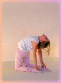 Körperübung - das Kamel